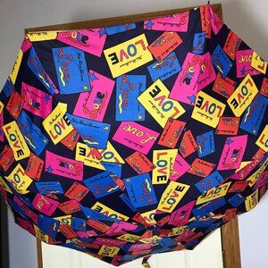 YSL Vintage Umbrella Yves Saint Laurent Showers Of Love Deluge Amour